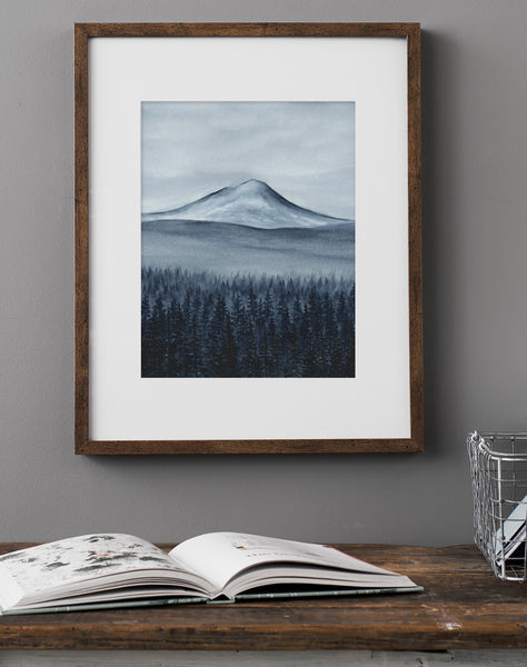 Mountain from Tumalo II - Art Print