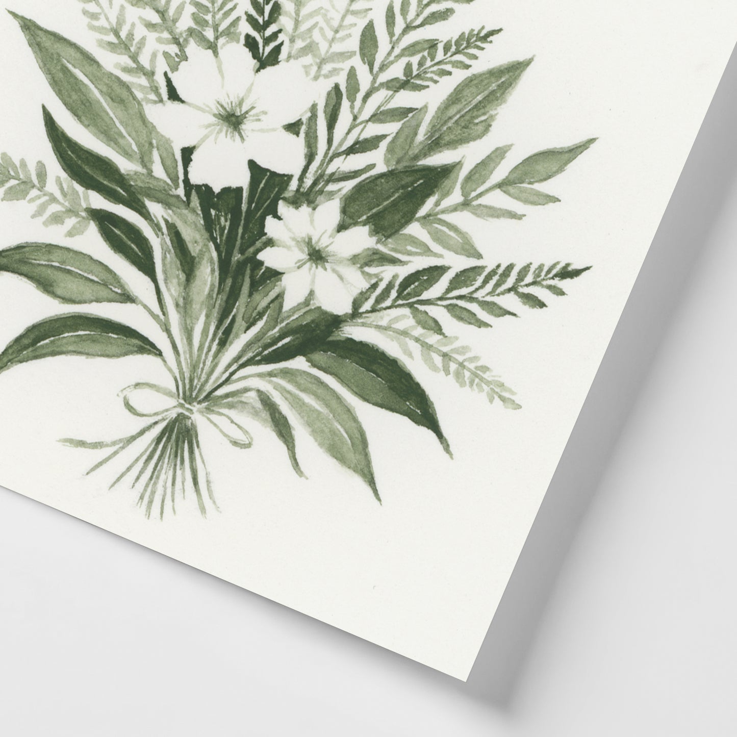 Green Wildflowers I - Mini