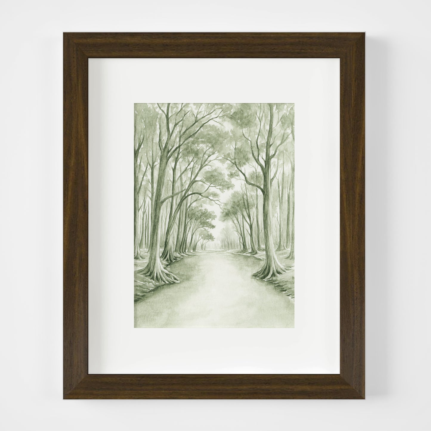 River Roots III - Original Art 5x7