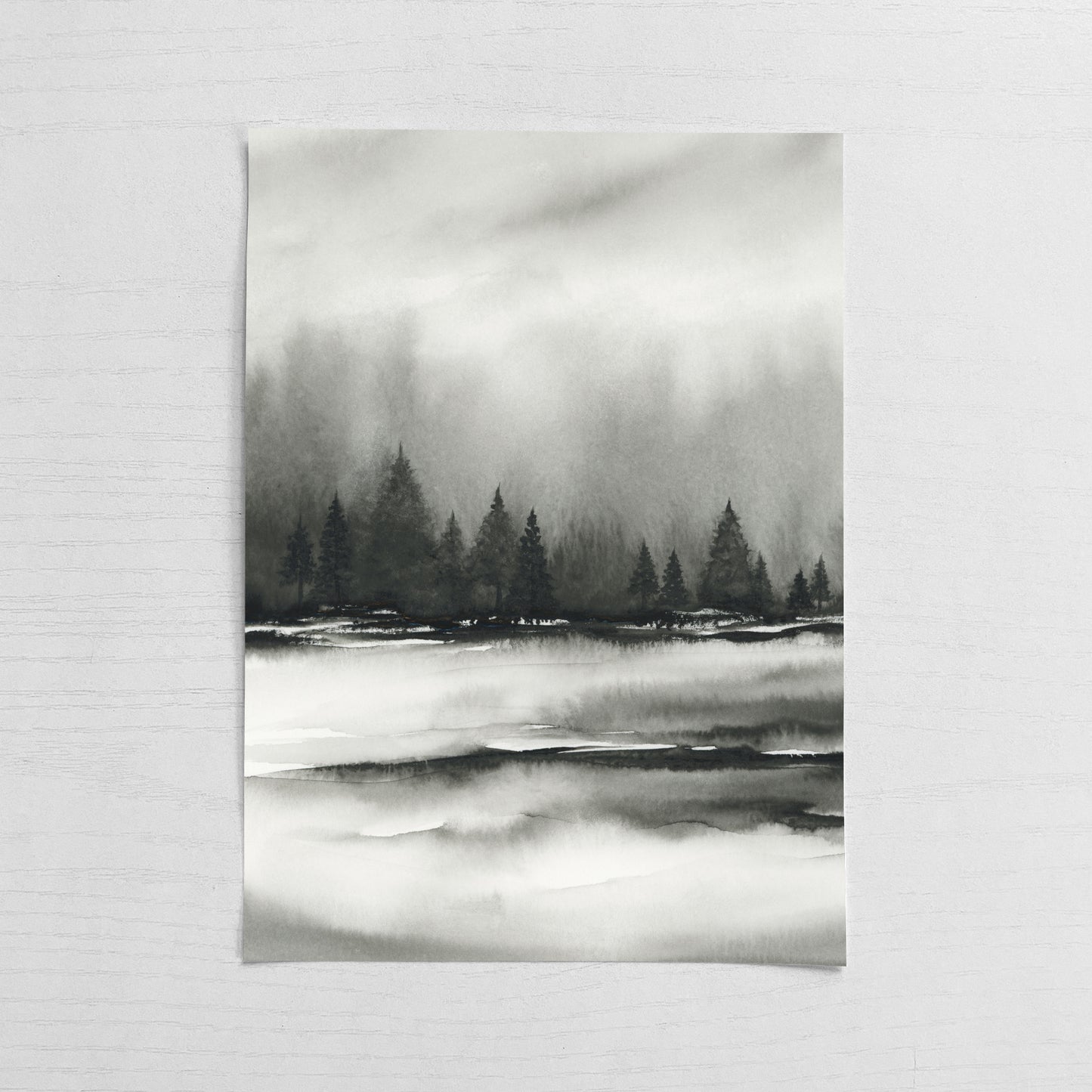 Rustic River V - Original Art