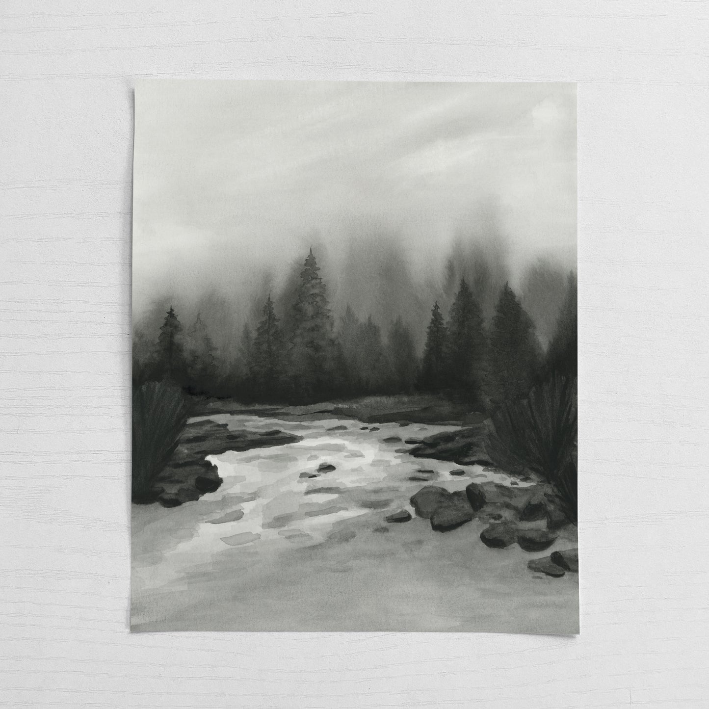 River Rocks I - Original Art