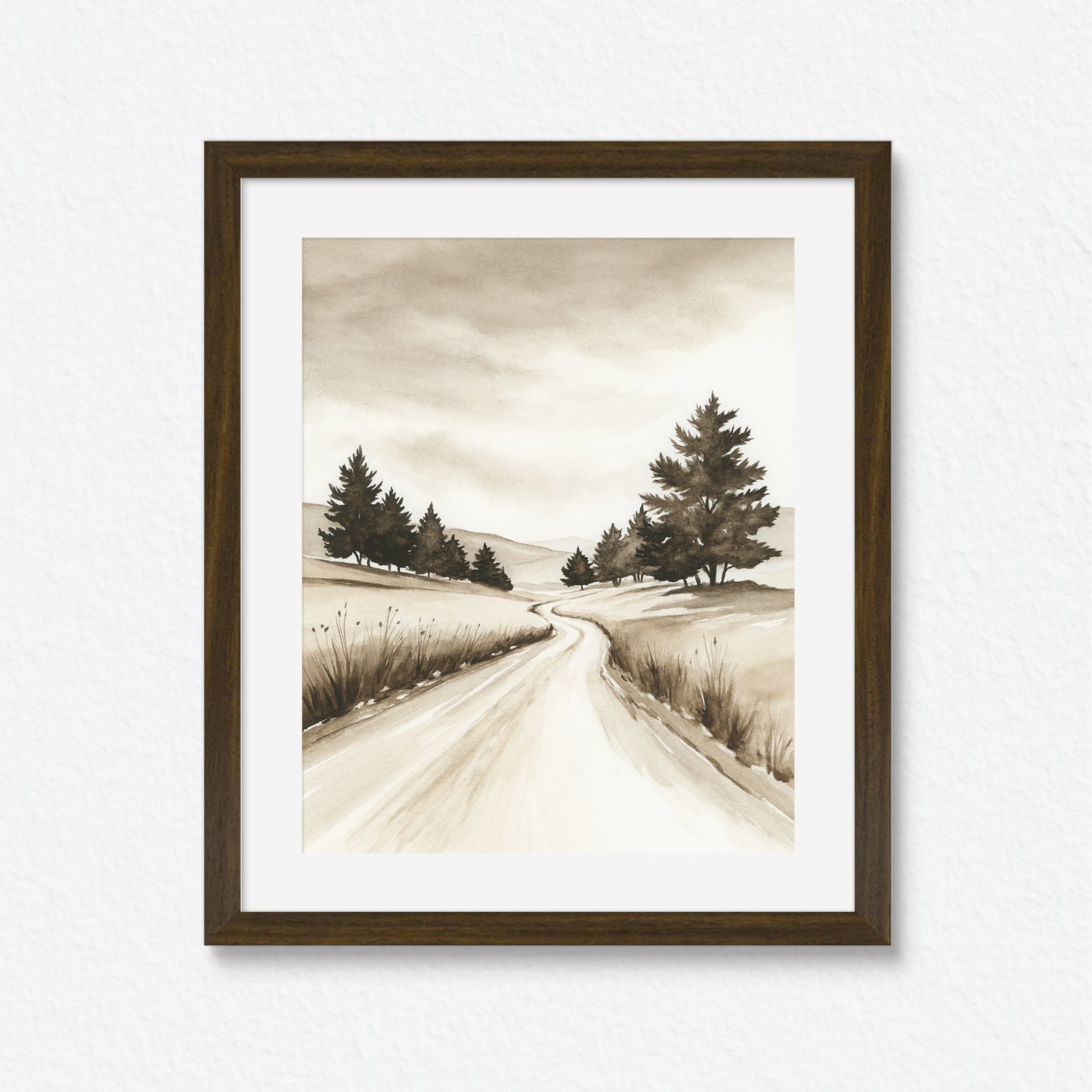 Sepia Shadows XV - Original Art