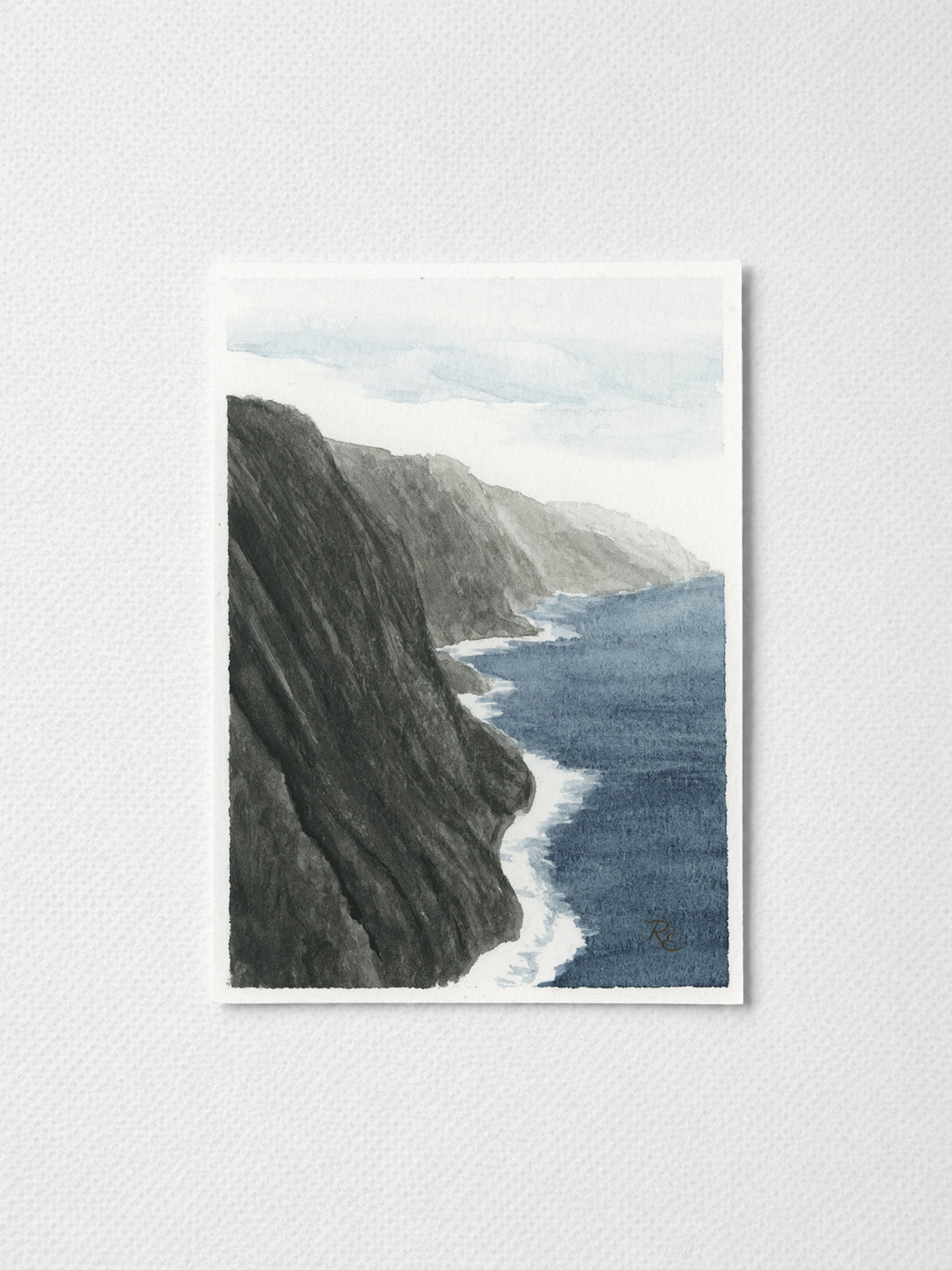 Ocean Cliffs Blue III
