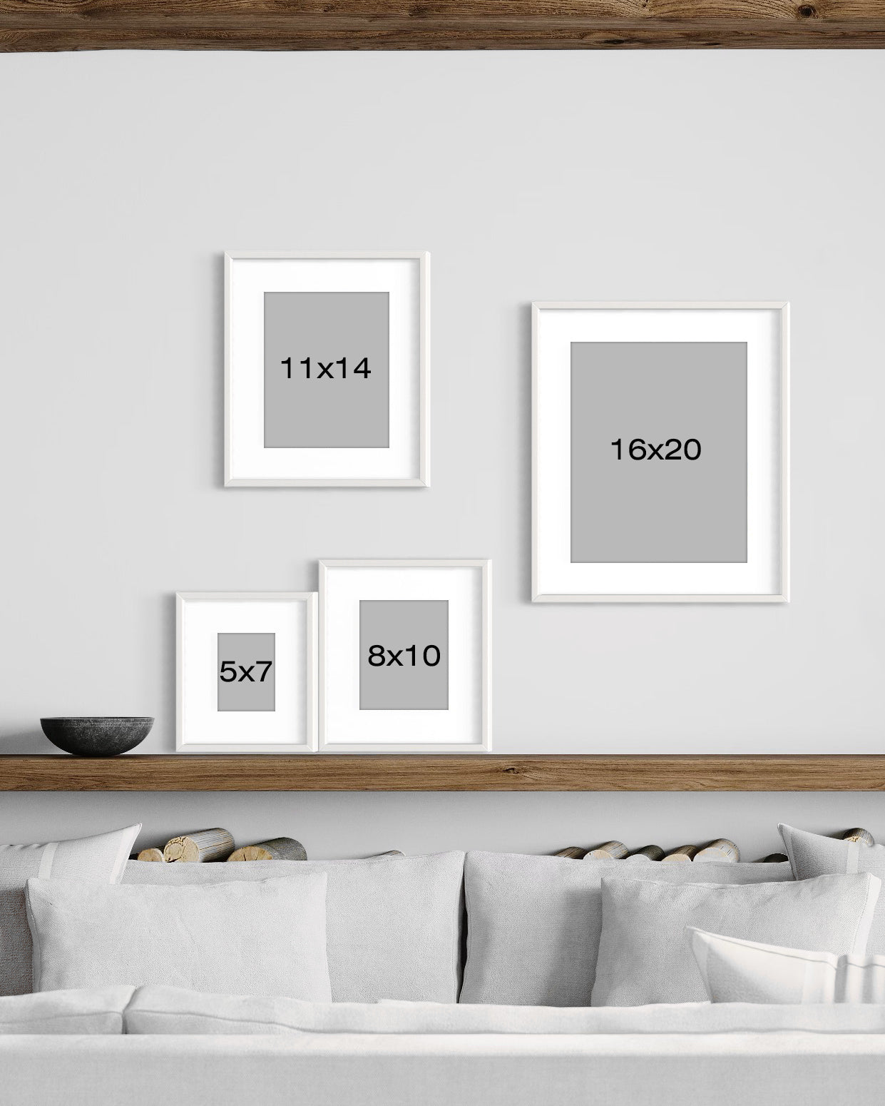 River Roots Green I - Art Print