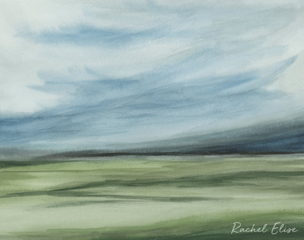 Windswept Valley IV - Art Print