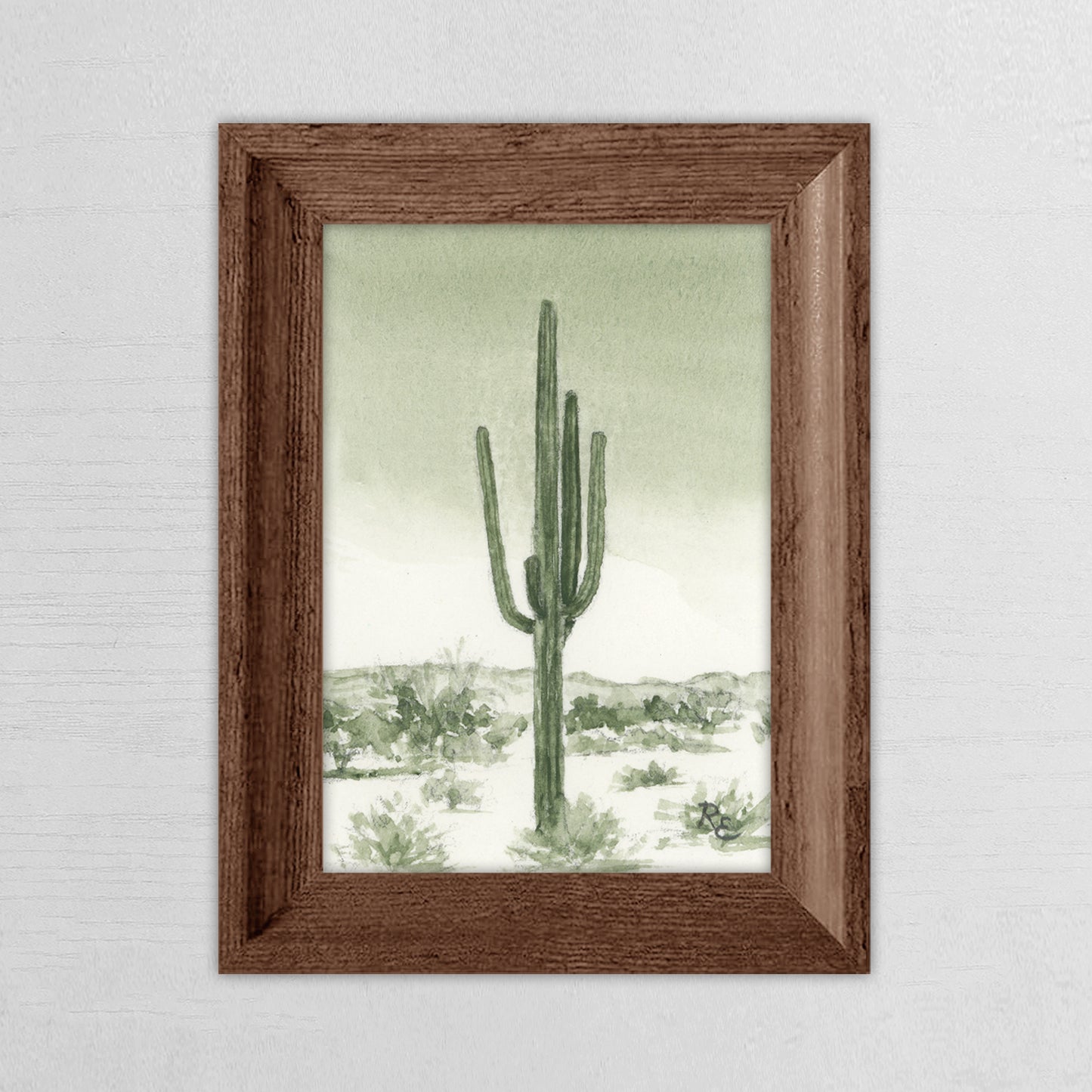 Green Saguaro Desert I