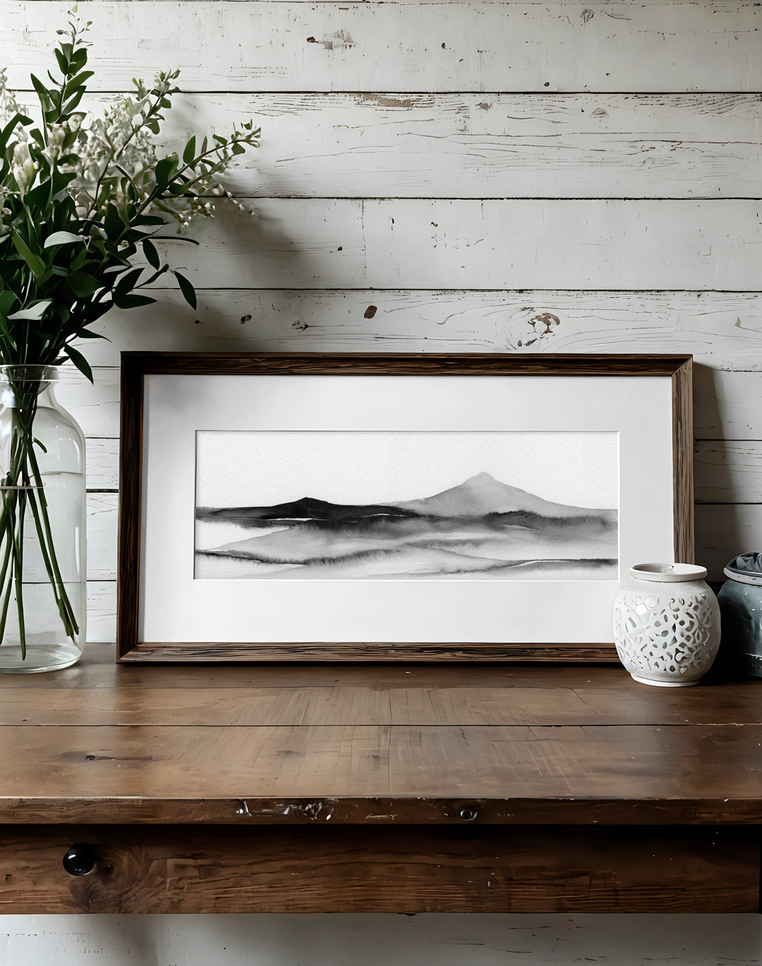 Shadows of the Summit I - Art Print