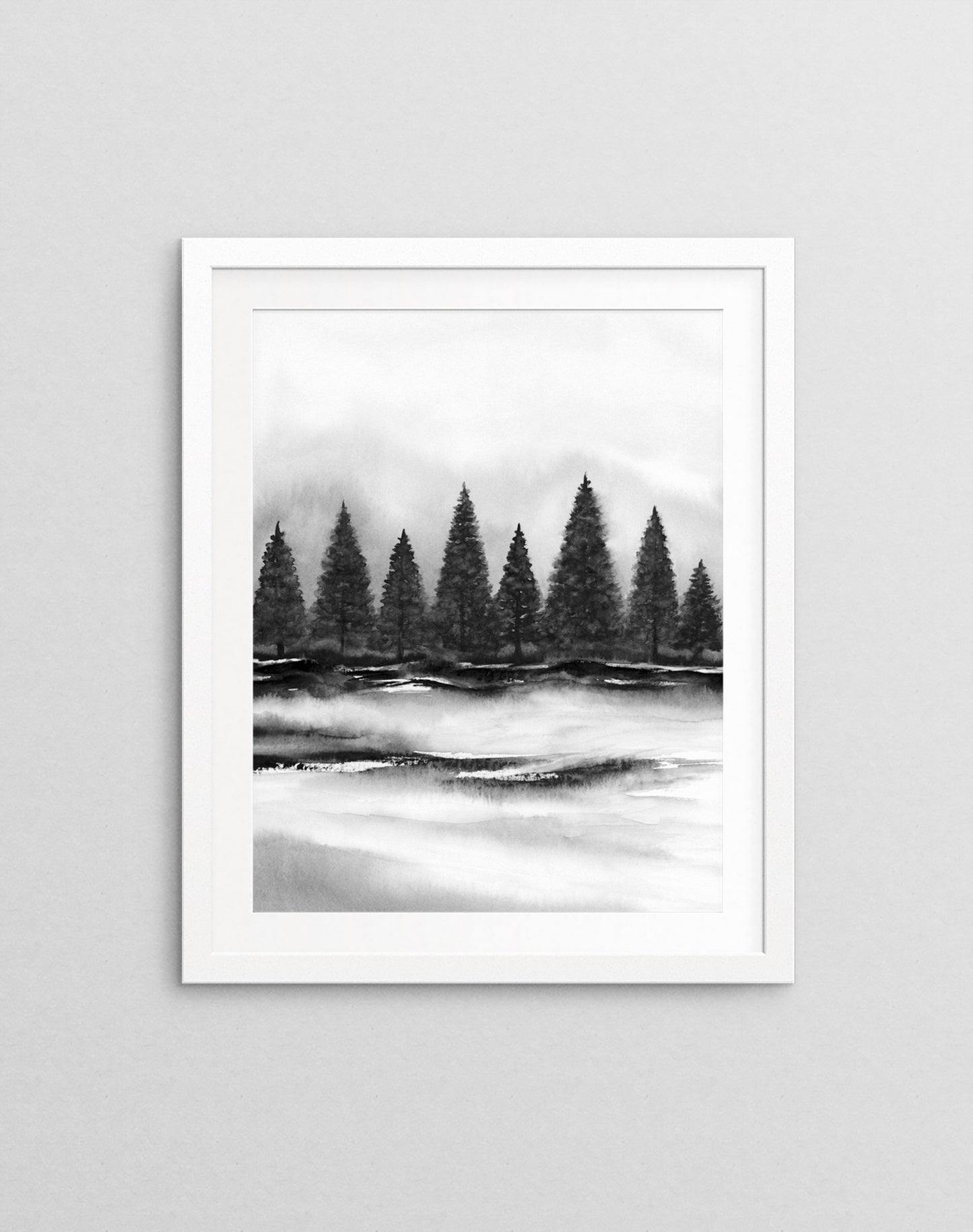 Rustic River IX - Art Print