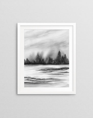 Rustic River IV - Art Print