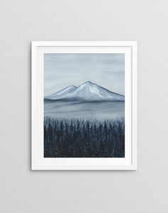 Mountain from Tumalo III - Art Print