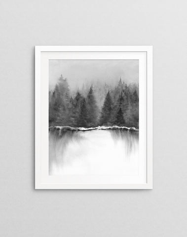 Rustic River III - Art Print