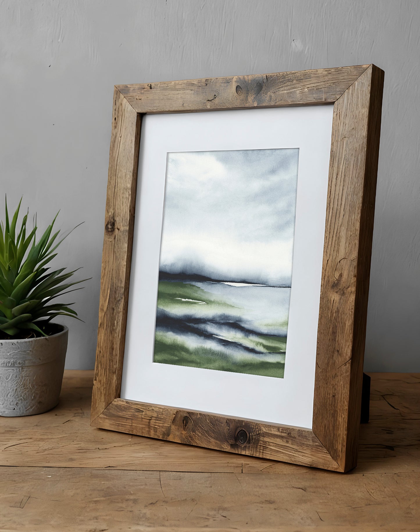 Sage Shadows I - Art Print