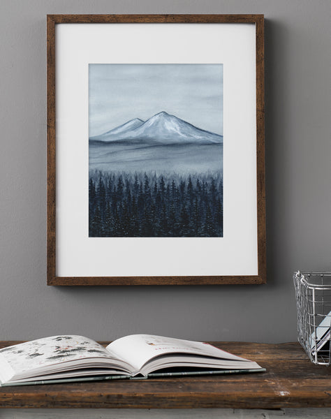 Mountain from Tumalo III - Art Print
