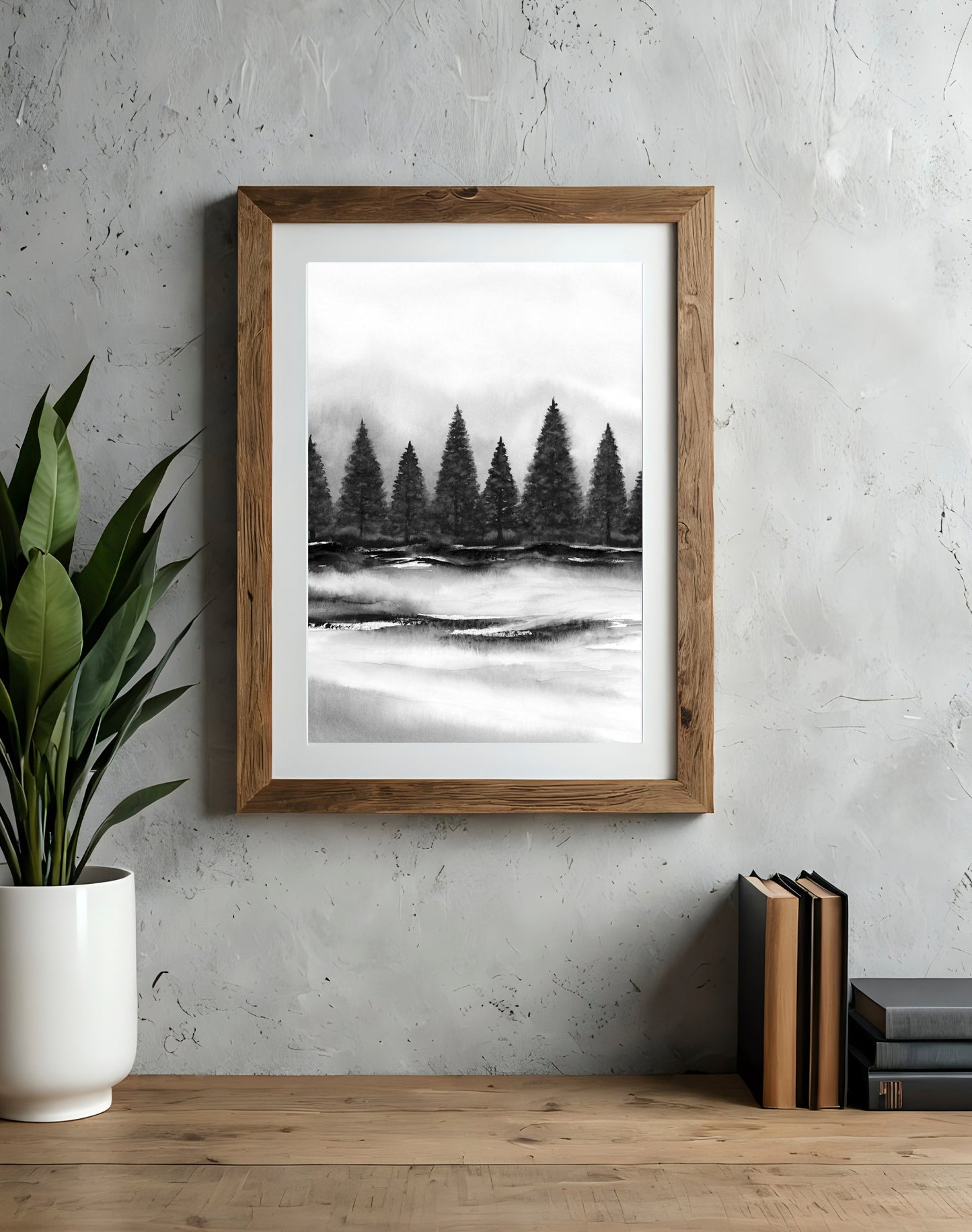 Rustic River IX - Art Print