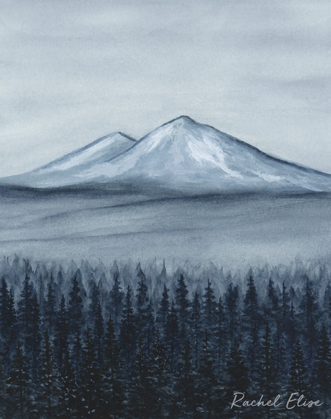 Mountain from Tumalo III - Art Print