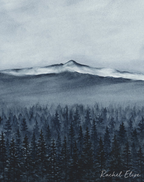 Mountain from Tumalo I - Art Print