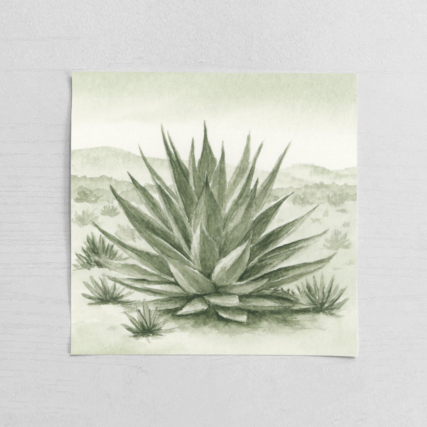 Green Agave II - Mini