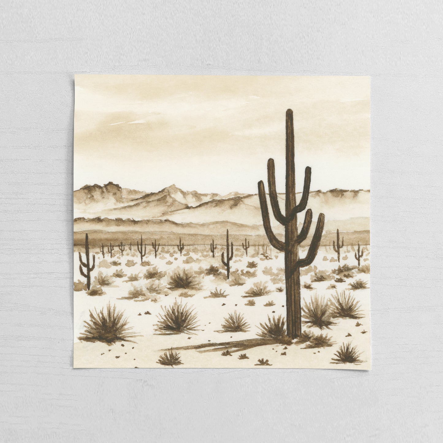 Brown Desert I - Mini