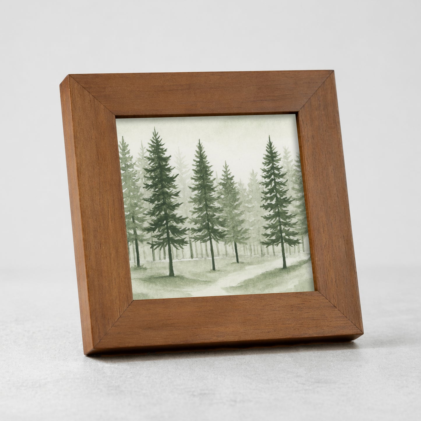 Green Pine Trees I - Mini