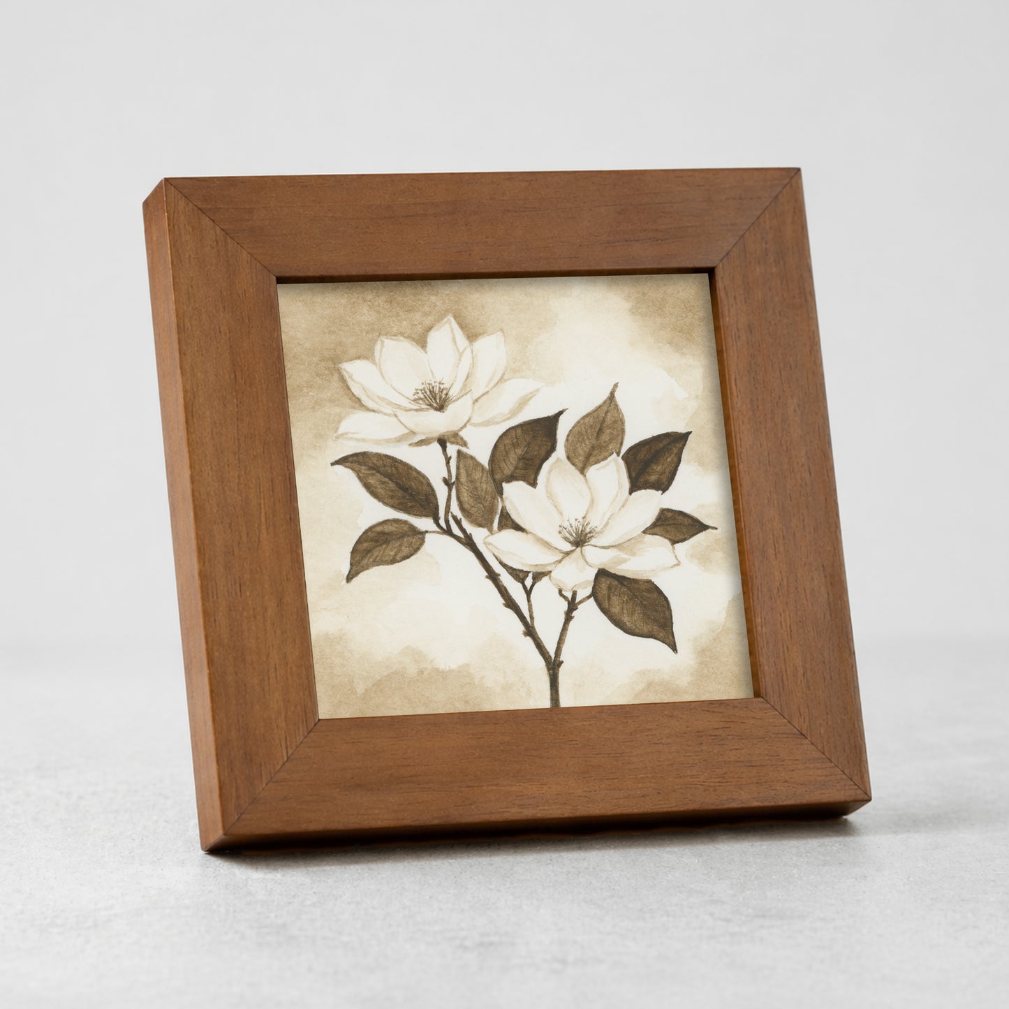 Brown Magnolia I - Mini