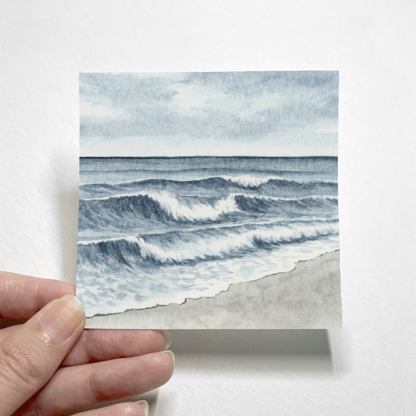 Blue Beach Waves I - Mini