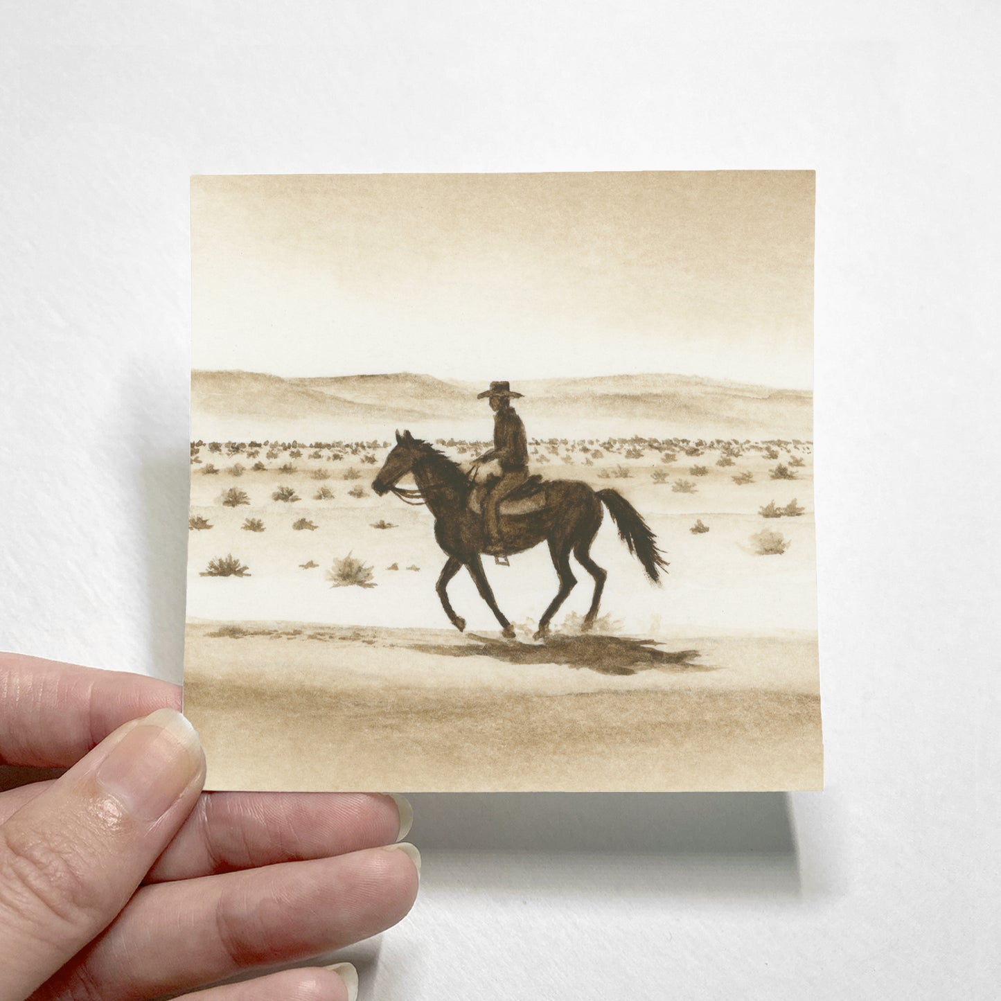Brown Cowboy I - Mini