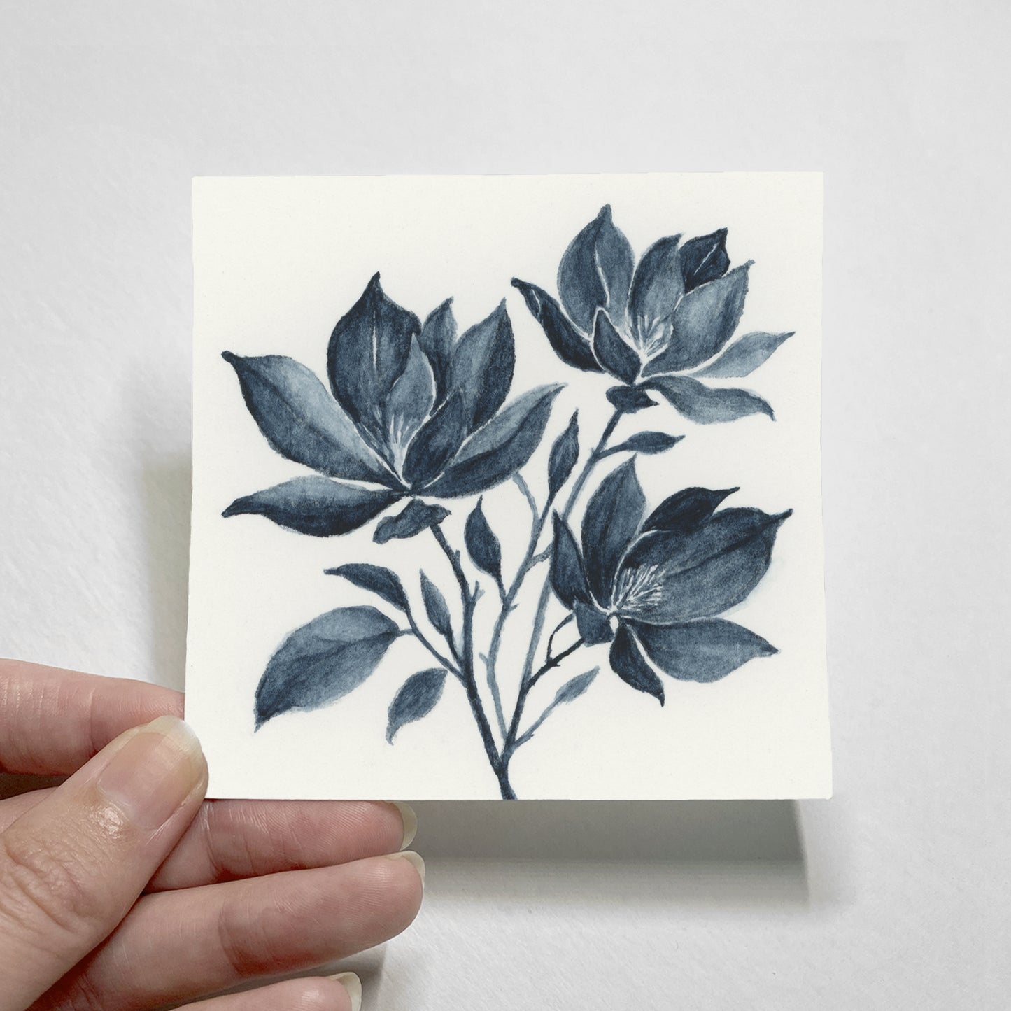 Blue Magnolia II - Mini
