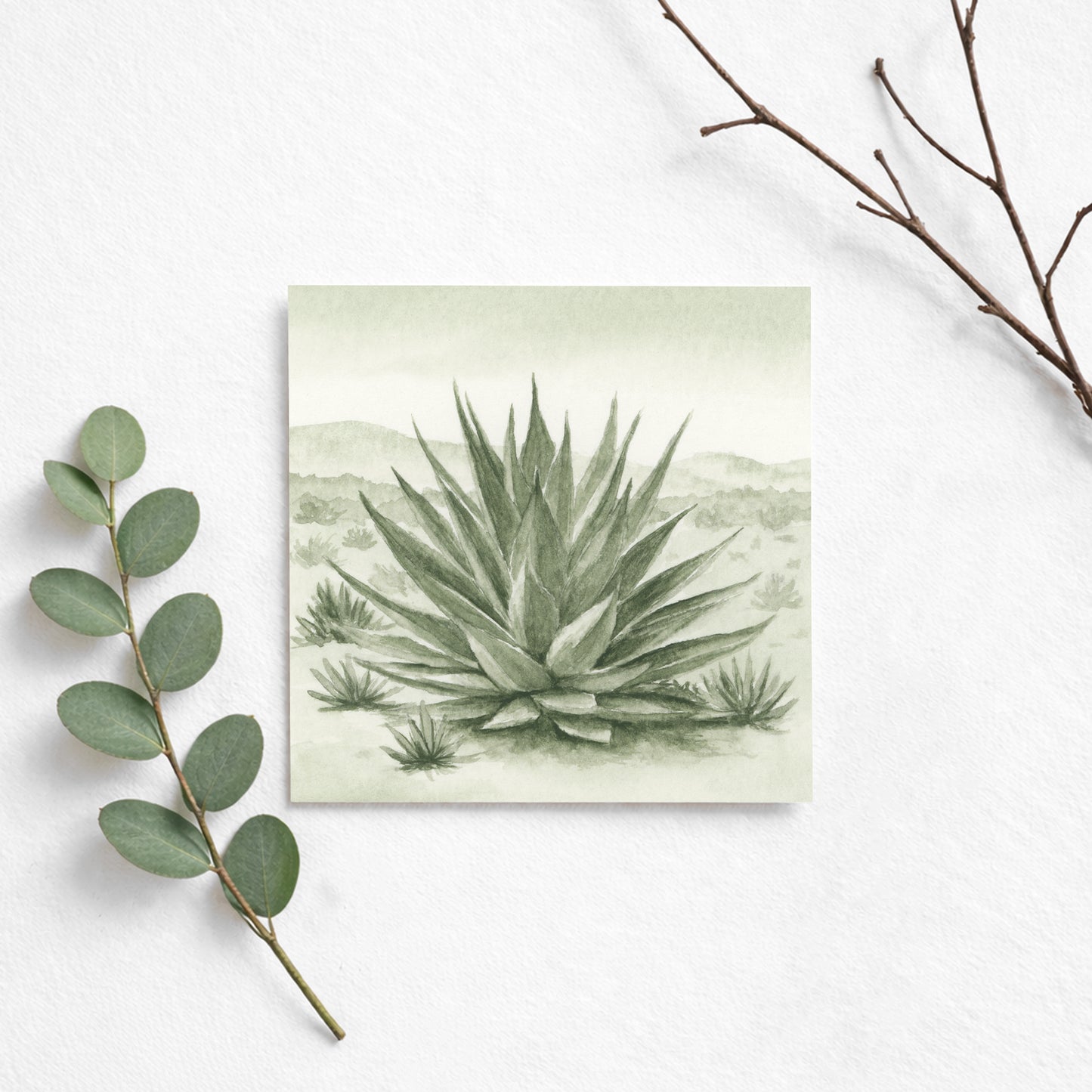 Green Agave II - Mini