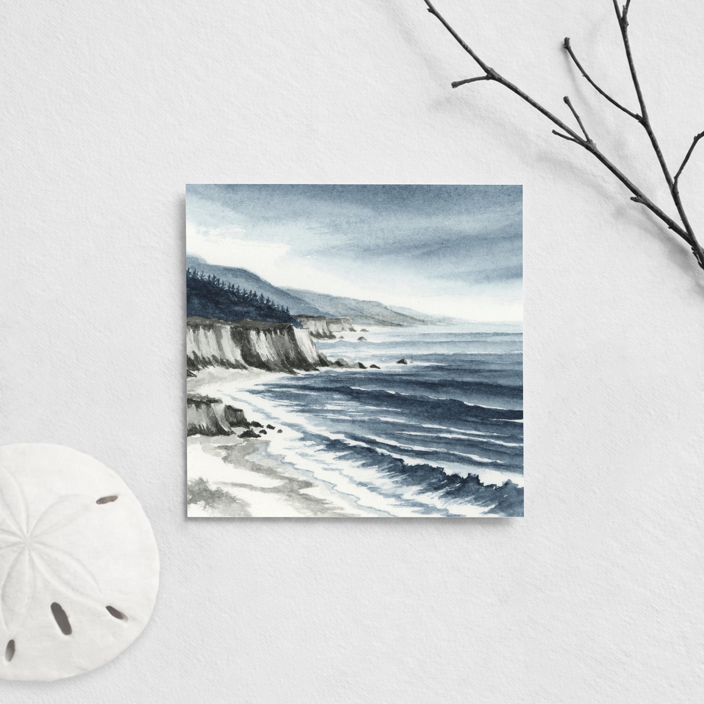 Blue Ocean Cliffs I - Mini