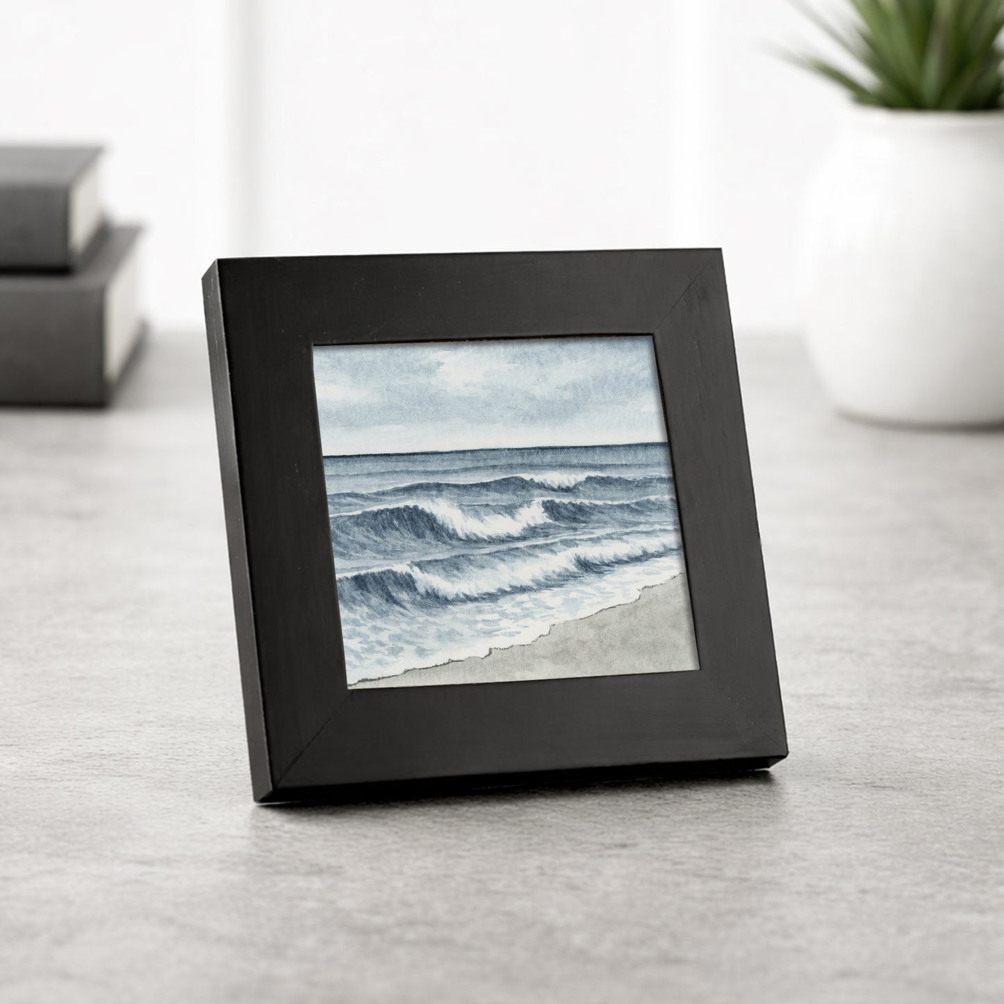 Blue Beach Waves I - Mini