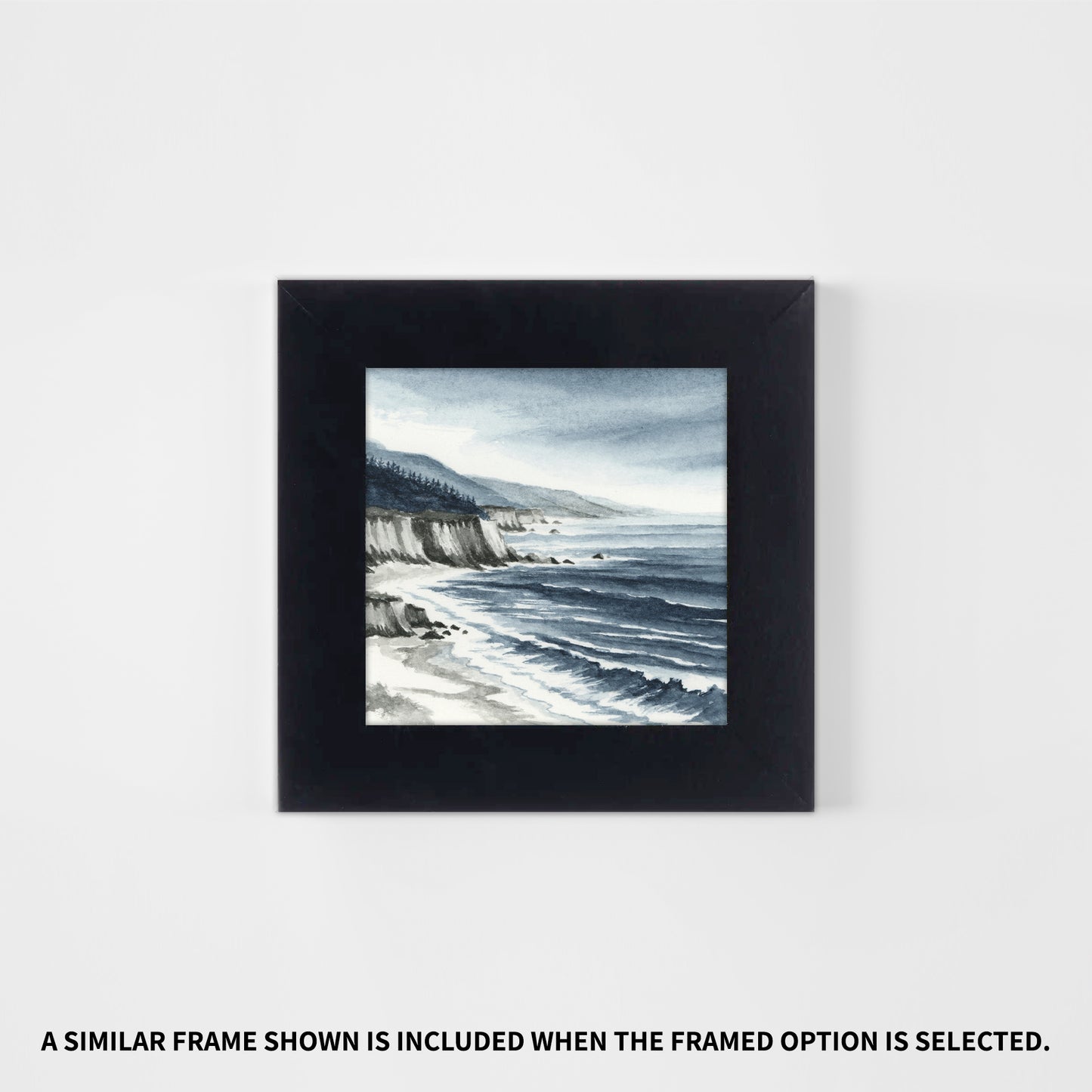 Blue Ocean Cliffs I - Mini