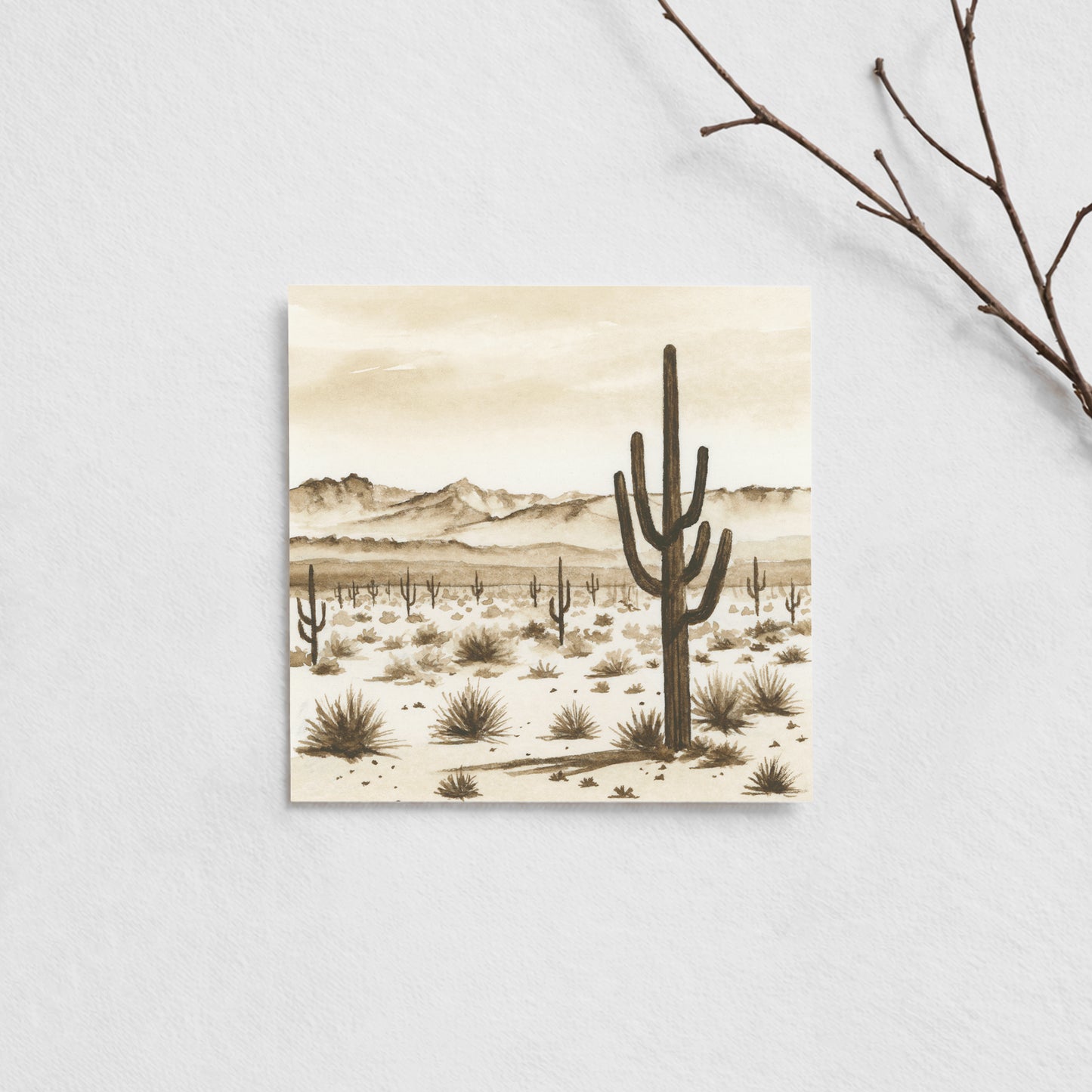 Brown Desert I - Mini