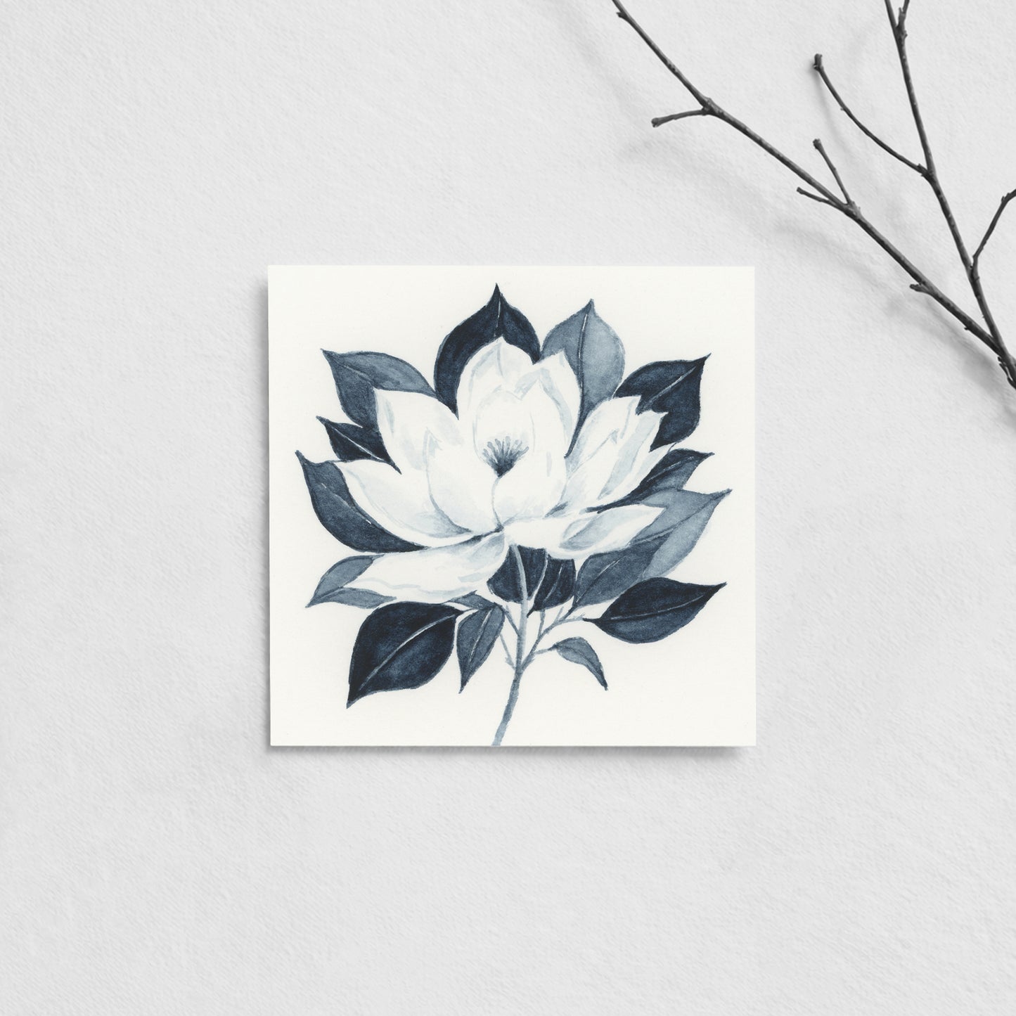 Blue Magnolia I - Mini