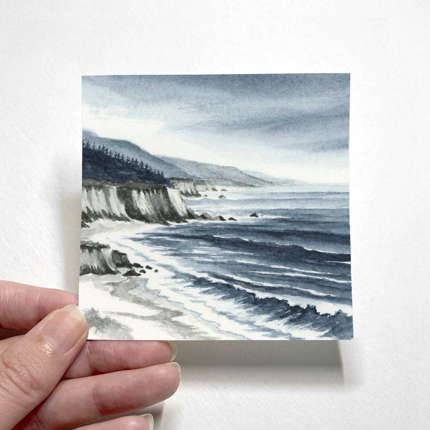 Blue Ocean Cliffs I - Mini
