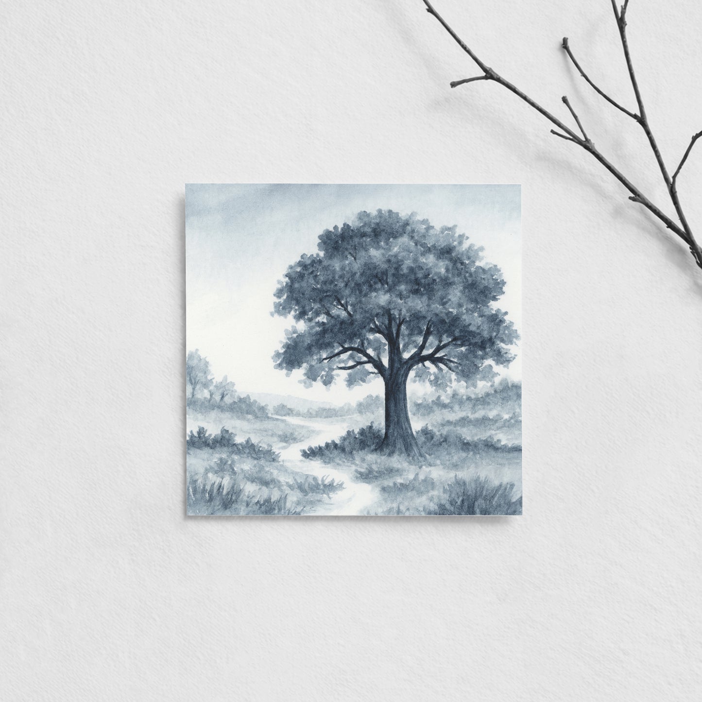 Blue Oak Tree I - Mini