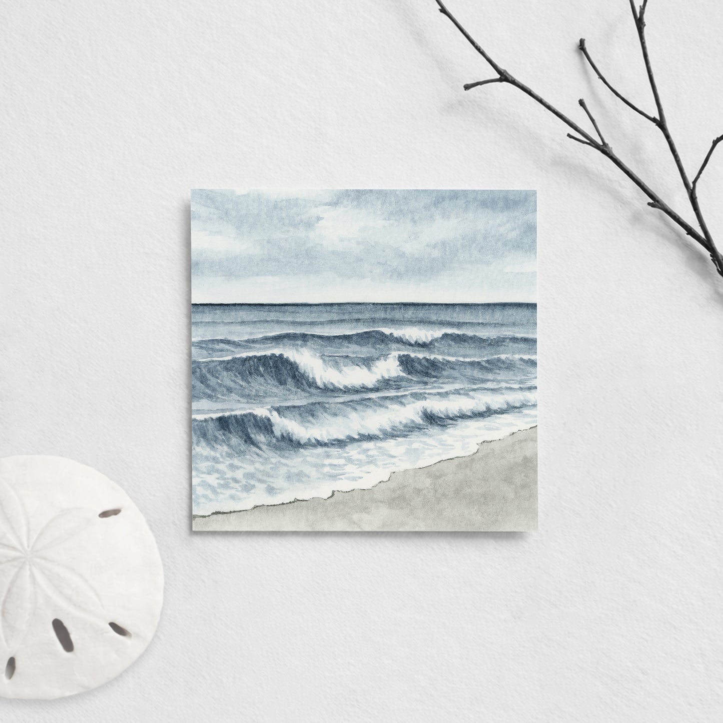 Blue Beach Waves I - Mini