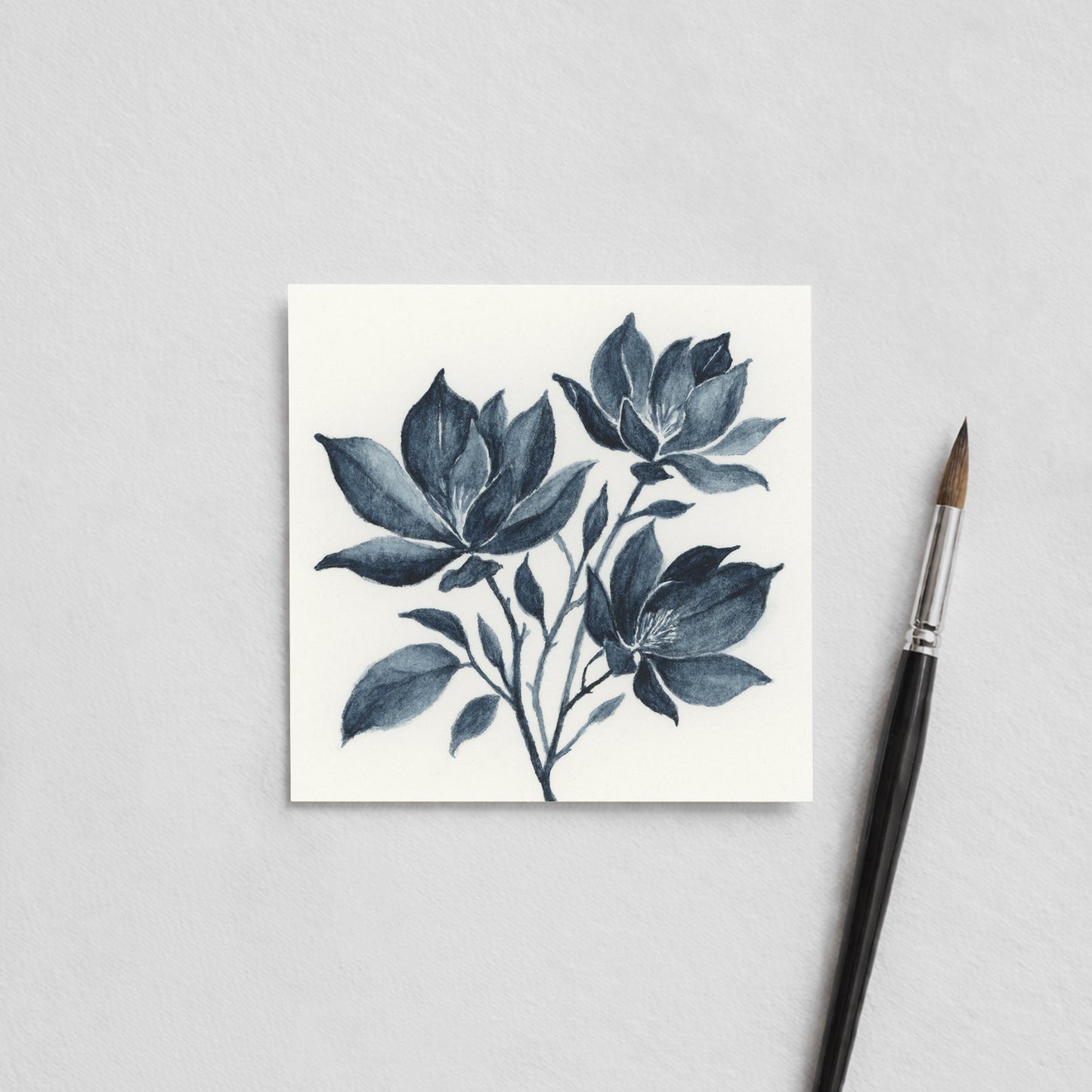 Blue Magnolia II - Mini