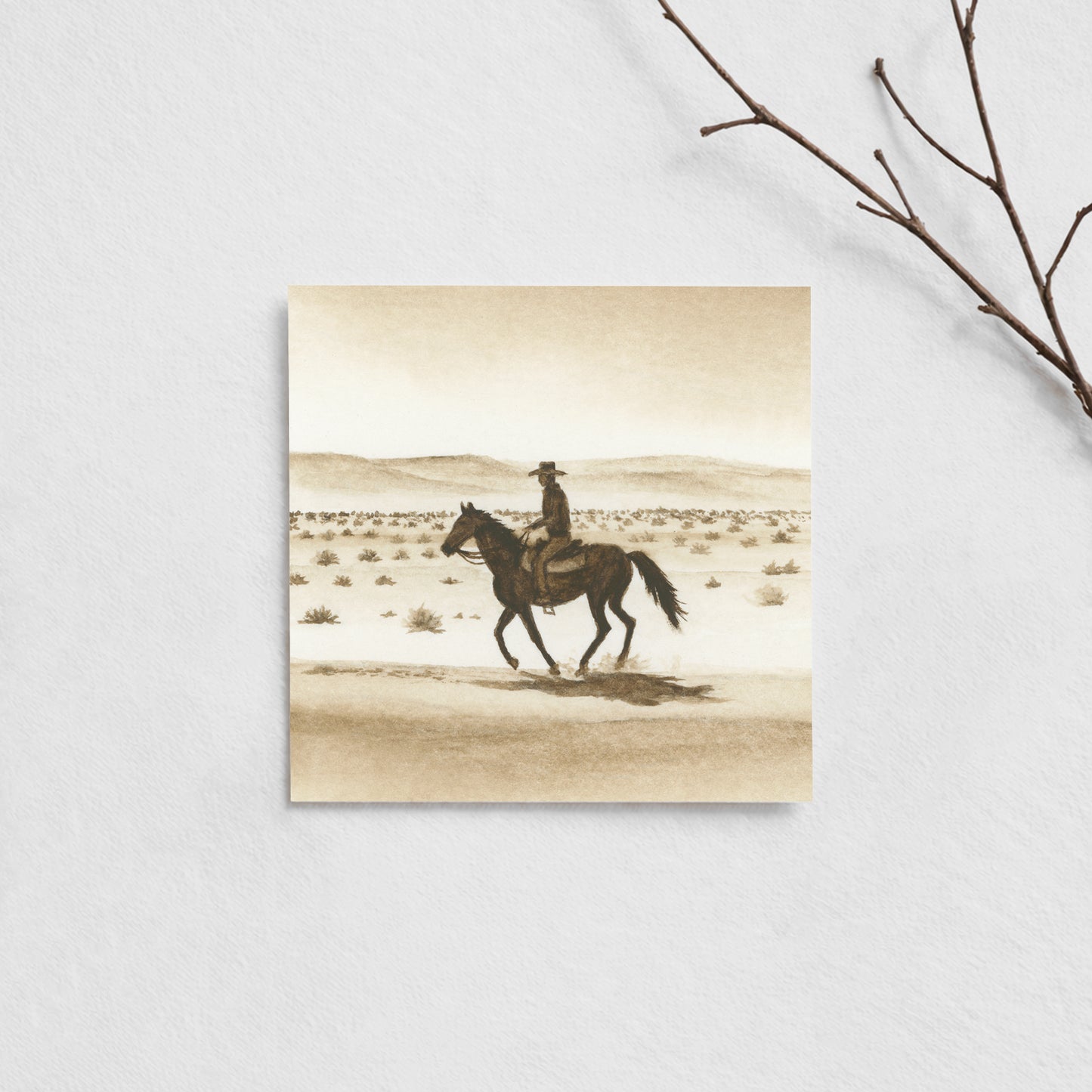 Brown Cowboy I - Mini