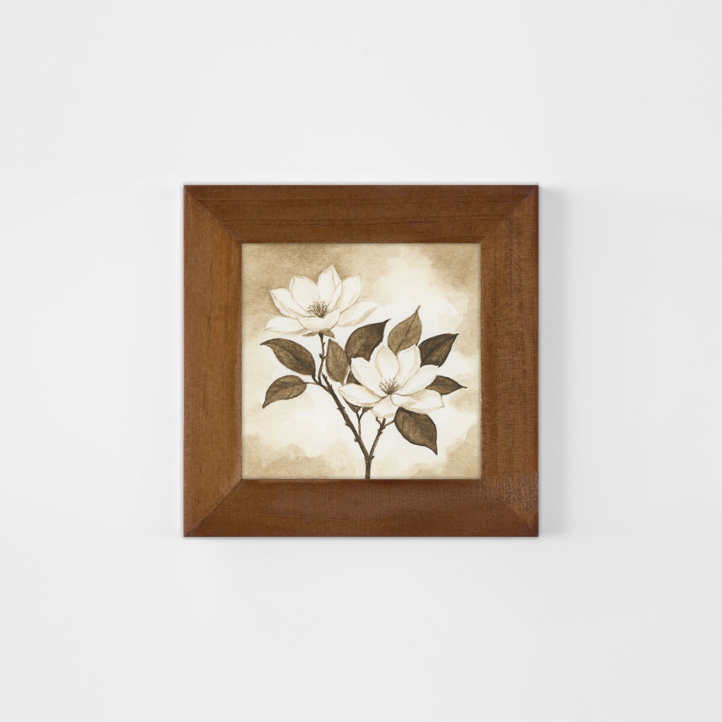 Brown Magnolia I - Mini