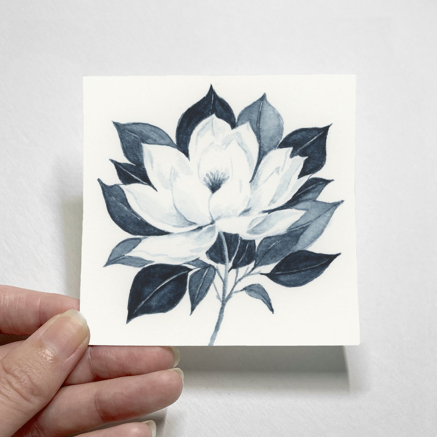 Blue Magnolia I - Mini