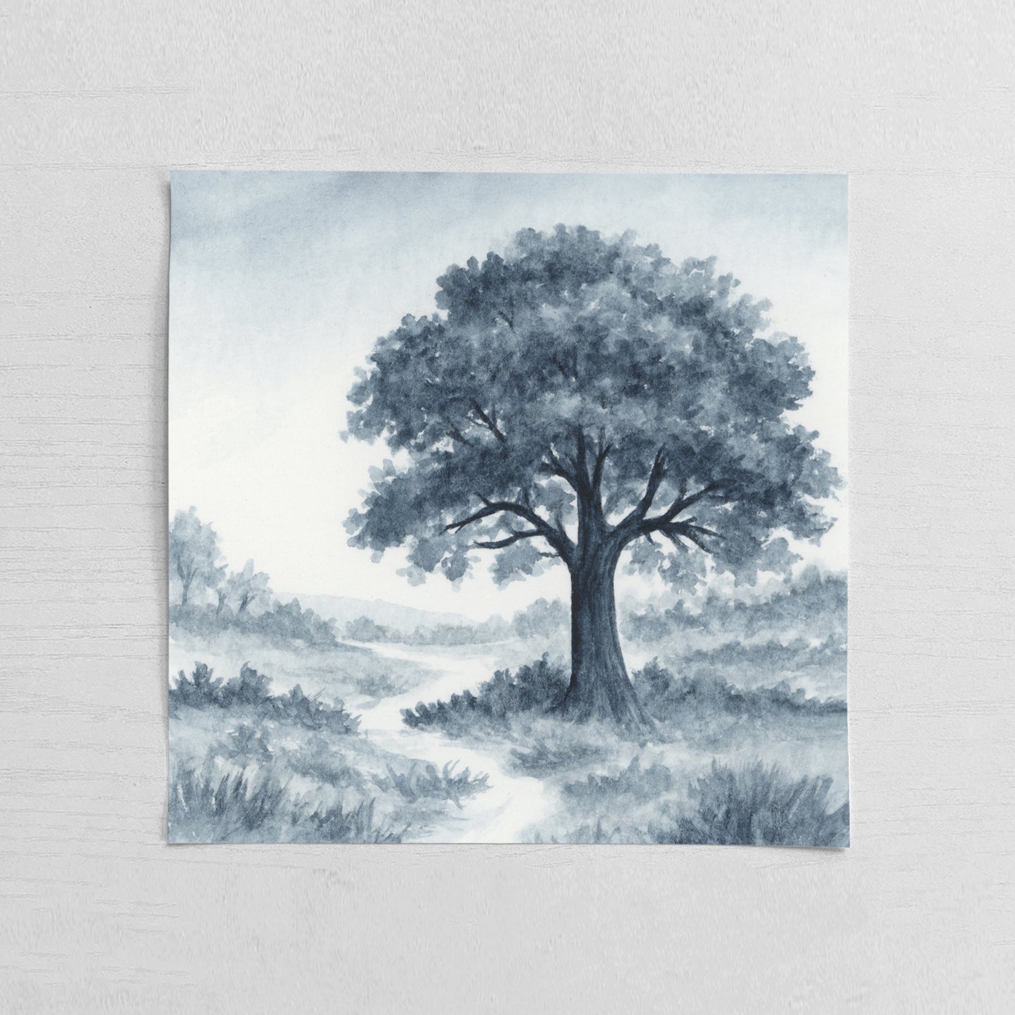 Blue Oak Tree I - Mini