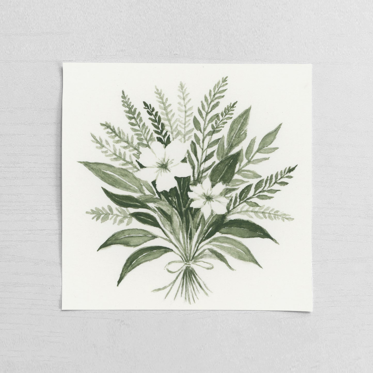 Green Wildflowers I - Mini