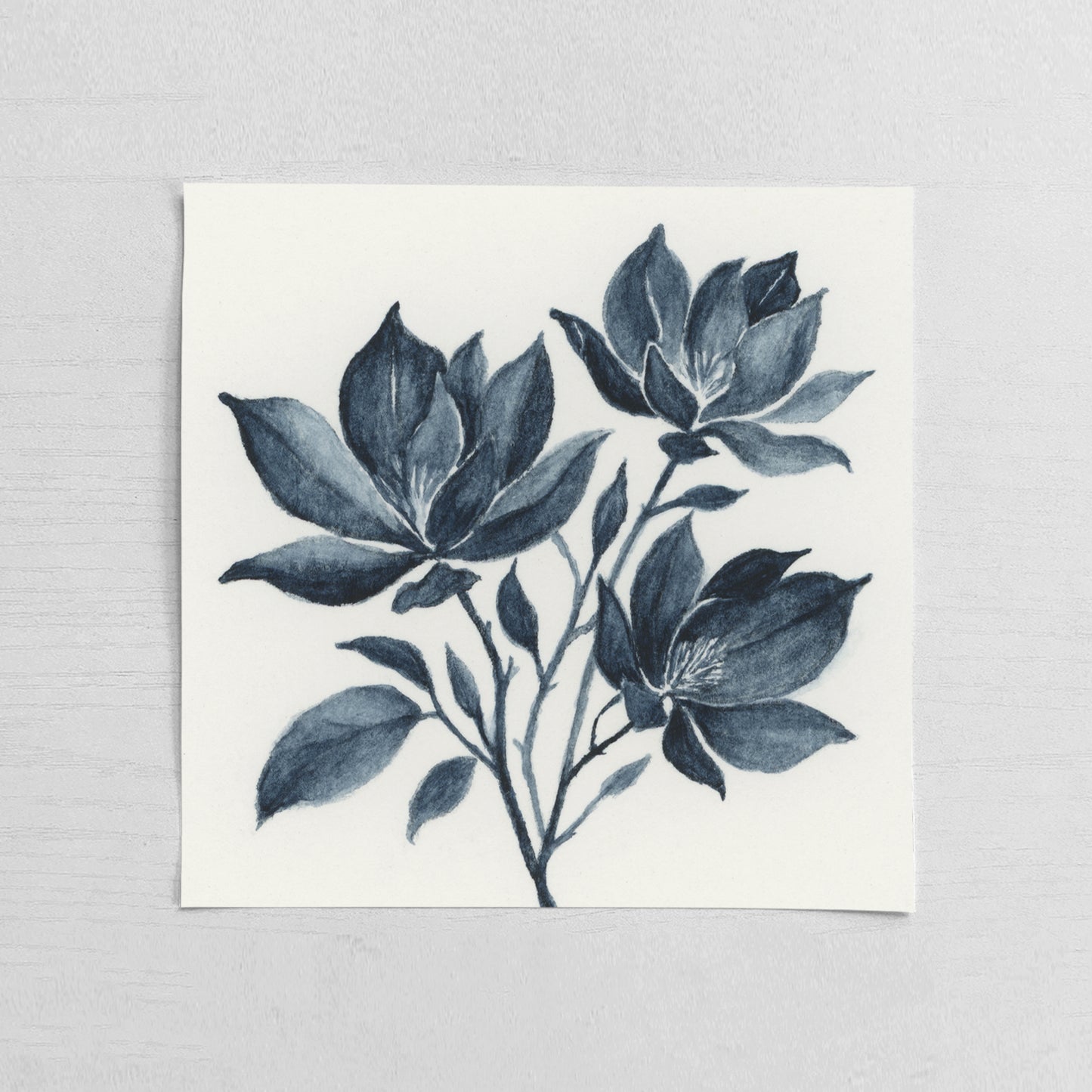 Blue Magnolia II - Mini