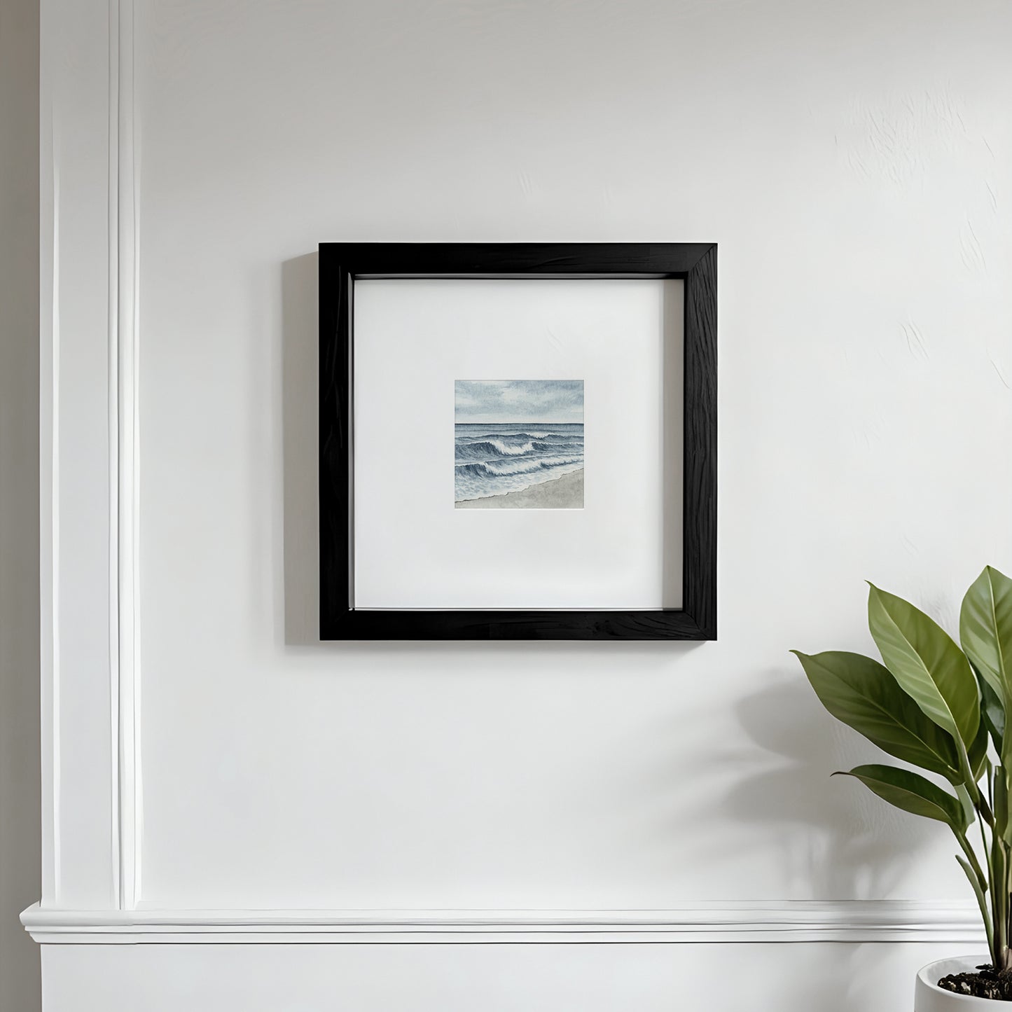 Blue Beach Waves I - Mini