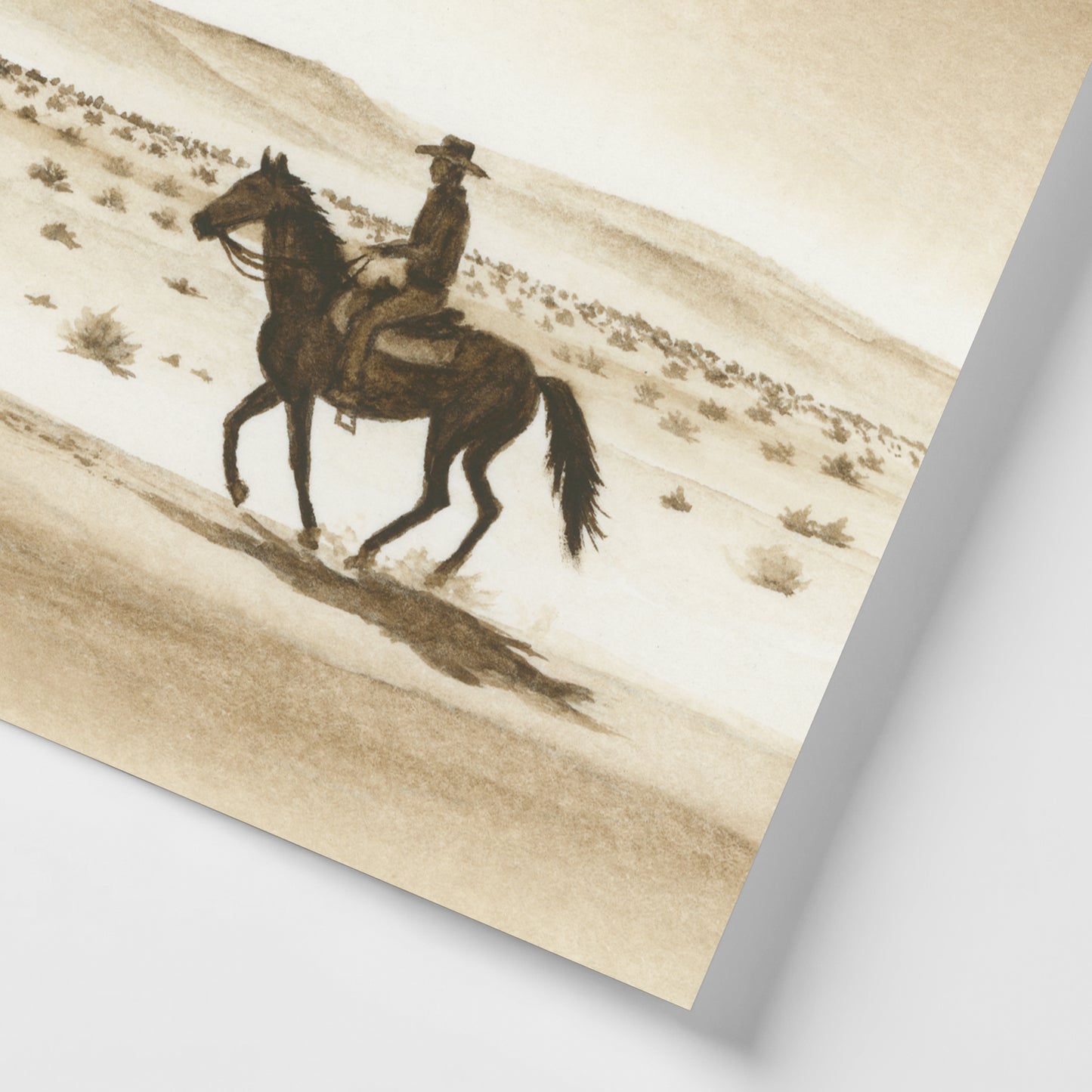 Brown Cowboy I - Mini