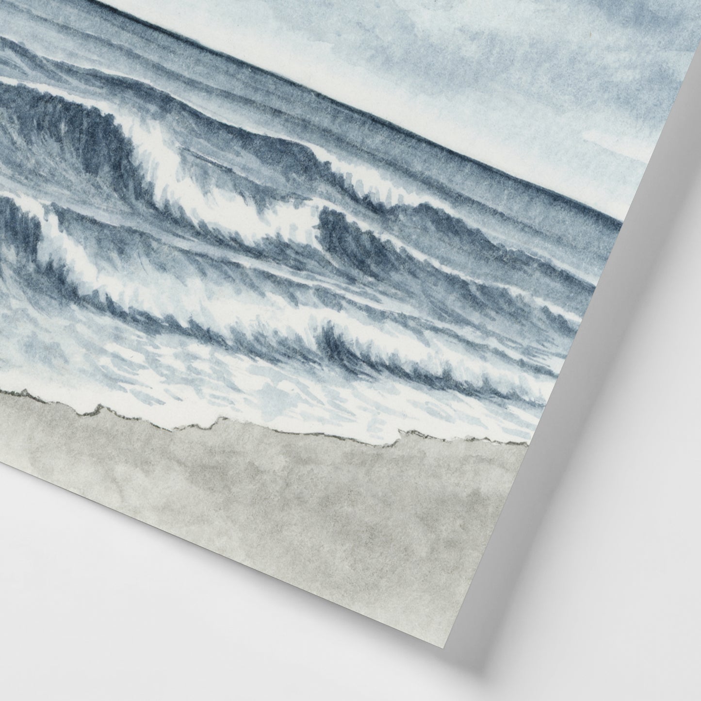 Blue Beach Waves I - Mini