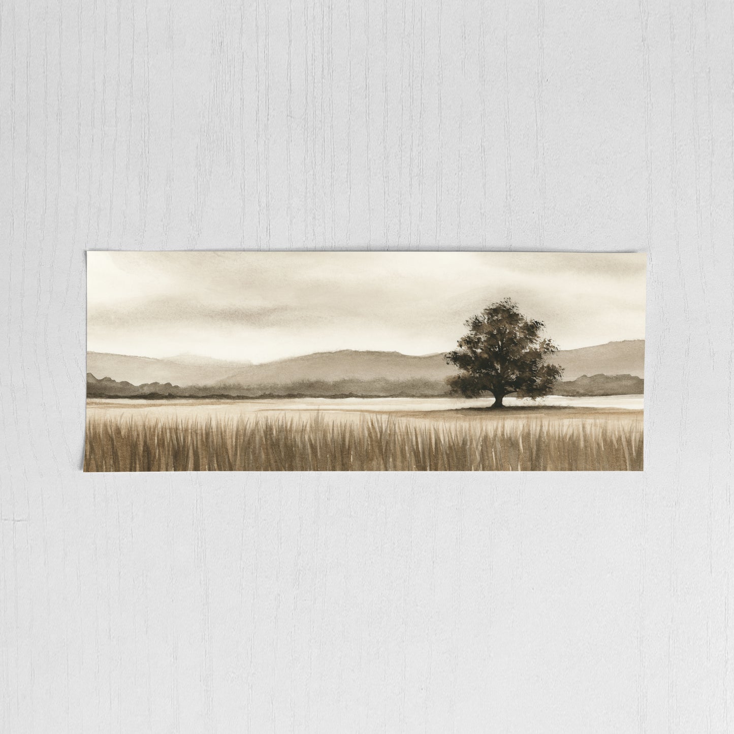 Sepia Shadows VI - Original Art