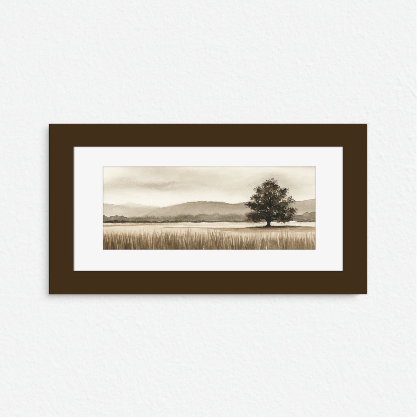 Sepia Shadows VI - Original Art