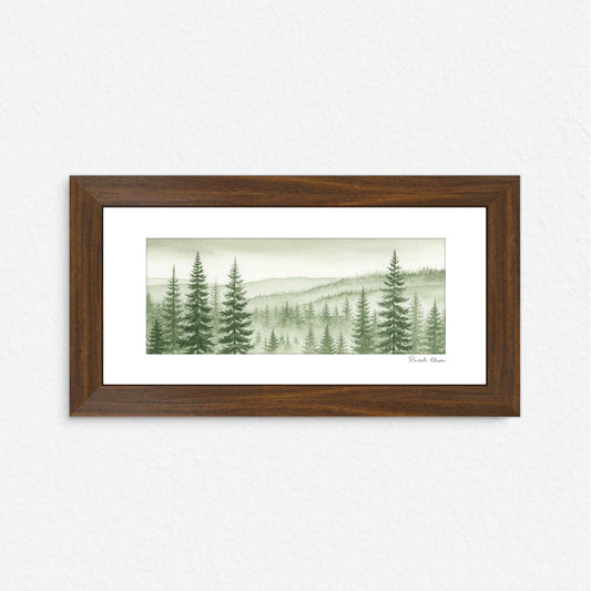 Evergreen Mist IX  - Original Art