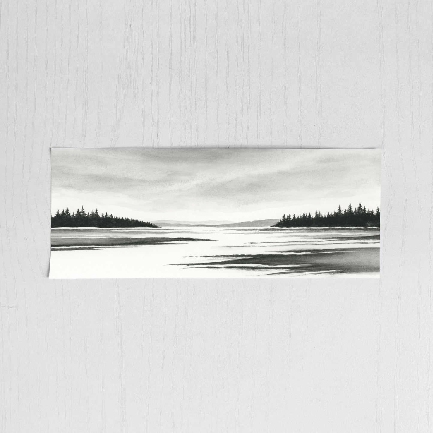 Mountain Lake View II - Original Art